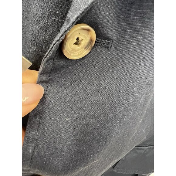 BROOKS BROTHERS Regent Fit Navy Blue Cotton Blend Sports Coat Blazer Jacket XL - Picture 7 of 14